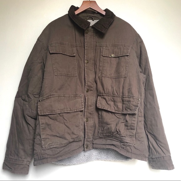 wrangler canvas jacket